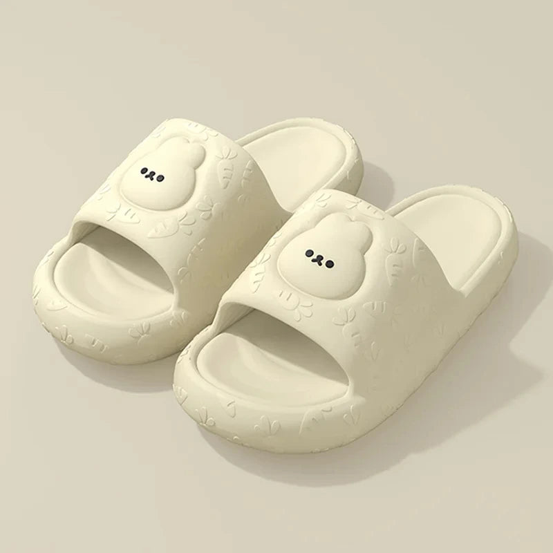 Cute Bunny Cloud Slippers image