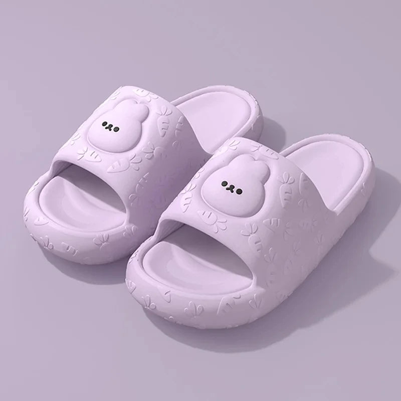 Cute Bunny Cloud Slippers image
