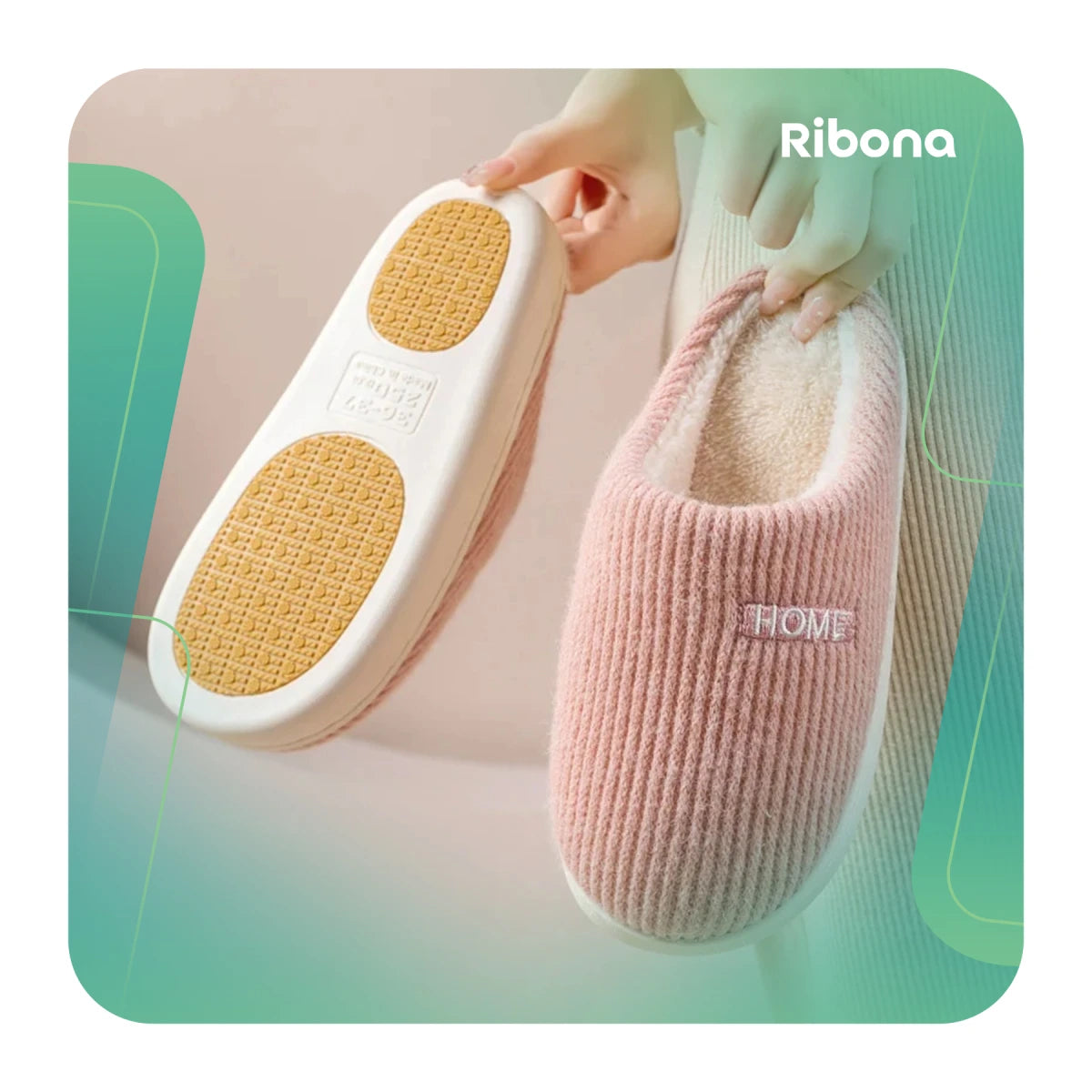 Ribona Cozy Non Slip Slippers image 0