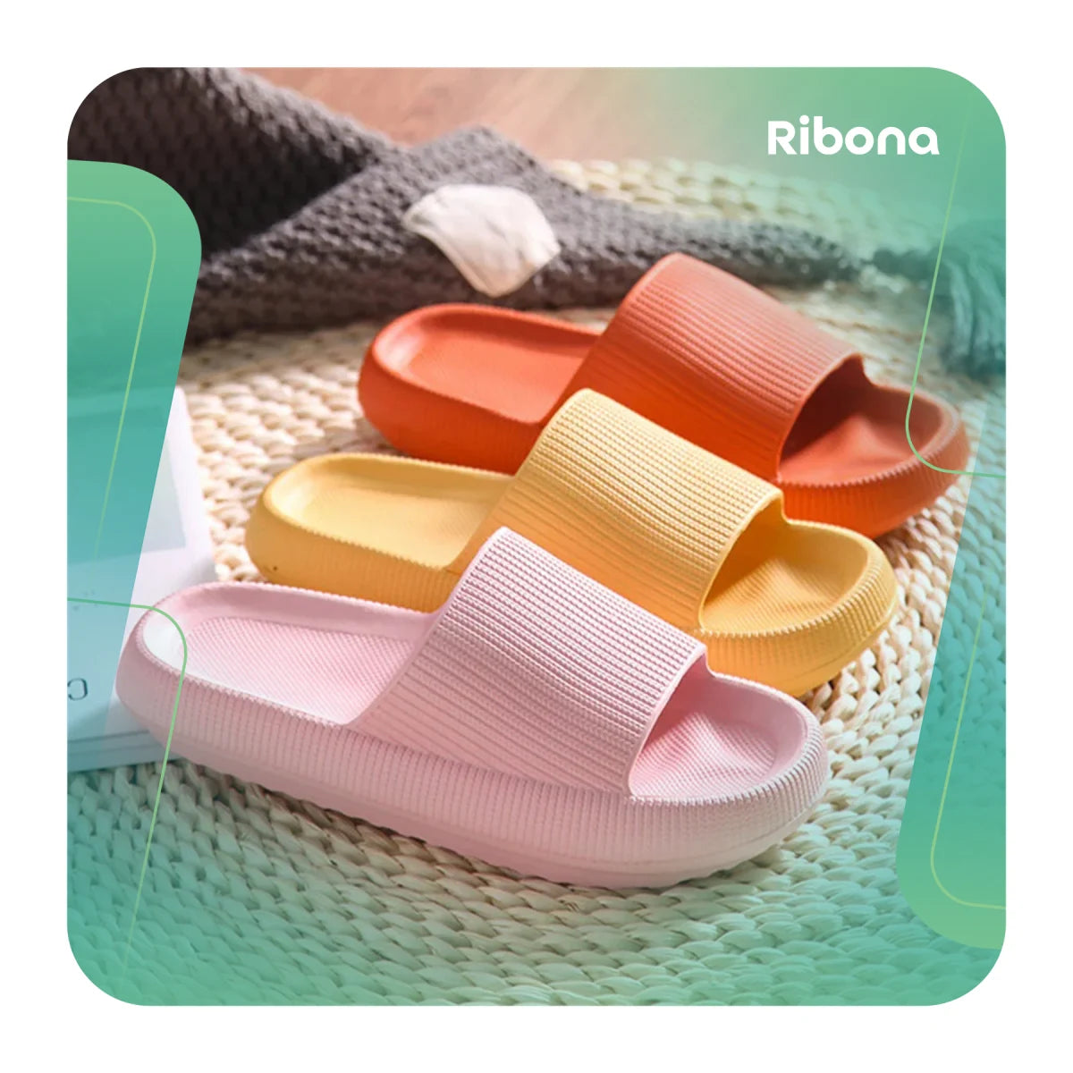 Stylish Thick Cloud Slippers image 0